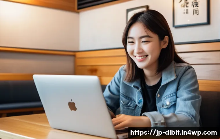 디지털 노마드를 위한 비상시 대처 방법 - **Prompt:** A young woman digital nomad wearing stylish, modest clothing (jeans and a t-shirt with a...